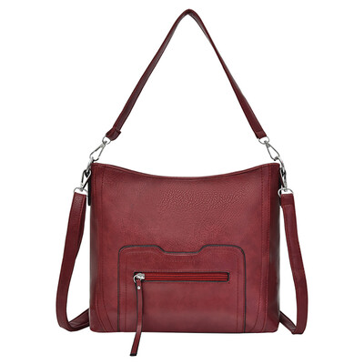 Tailored Fashion Women Zipper Pure Color Leather Handle Bag Messenger Bags Crossbody Bags
Tailored Fashion Women Zipper Pure Color Leather Handle Bag Messenger Bags Crossbody Bags