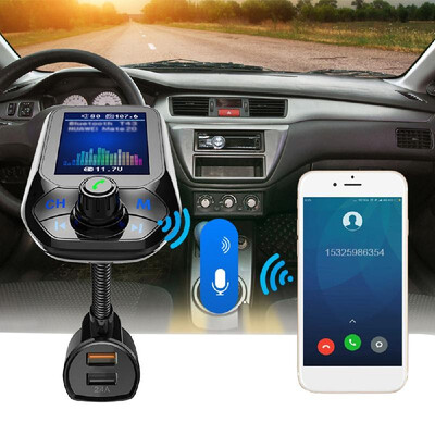 T43 Car MP3 Player Multi-function BT50 FM Transmitter Dual USB Chargers Support Hands-free TF Card U Disk Music Play
T43 Car MP3 Player Multi-function BT50 FM Transmitter Dual USB Chargers Support Hands-free TF Card U Disk Music Play