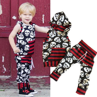 Toddler Kids Baby Boy Girl Outfits Clothes Hooded Sleeveless TopsPants 2PCS Set
Toddler Kids Baby Boy Girl Outfits Clothes Hooded Sleeveless TopsPants 2PCS Set