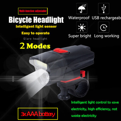 Saidsome COB LED Bicycle Bike Light Front Rear Tail Helmet Flashlight Lamp 6 Modes AAA flashlight lamp
Saidsome COB LED Bicycle Bike Light Front Rear Tail Helmet Flashlight Lamp 6 Modes AAA flashlight lamp