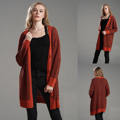 Roseonmyhand Women ladys Button Down Long Sleeve Printed Cardigan Plush Sweater Coat
Roseonmyhand Women ladys Button Down Long Sleeve Printed Cardigan Plush Sweater Coat