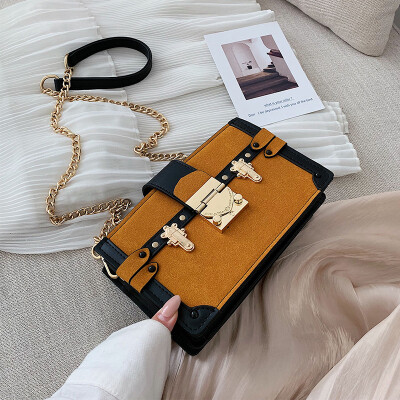 New small bag female 2019 new wave Korean version of the wild Messenger chain single shoulder retro chain box small square bag
New small bag female 2019 new wave Korean version of the wild Messenger chain single shoulder retro chain box small square bag