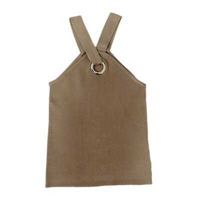 Women Summer Sexy Fashion Concise Solid Halter Neck Sleeveless Slim Fit Camisole Top
Women Summer Sexy Fashion Concise Solid Halter Neck Sleeveless Slim Fit Camisole Top