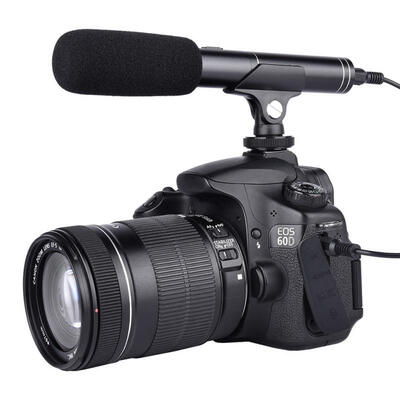 YELANGU MIC01 Professional Interview Microphone Aluminum Alloy Microphones for DSLR Video Camera
YELANGU MIC01 Professional Interview Microphone Aluminum Alloy Microphones for DSLR Video Camera