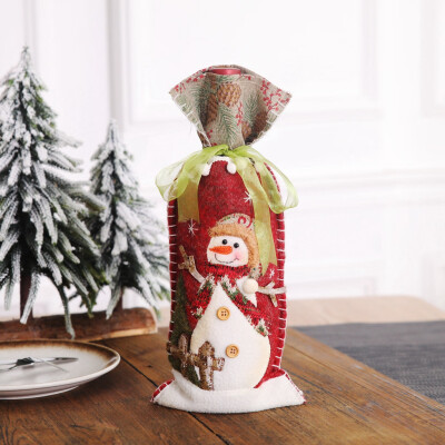 Toponeto Champagne Bottle Bag Christmas Stereo Old Man Linen Bottle Set Party Decoration
Toponeto Champagne Bottle Bag Christmas Stereo Old Man Linen Bottle Set Party Decoration