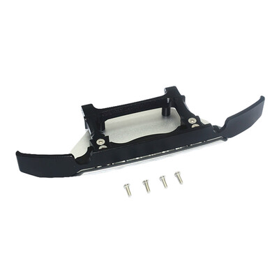 Siaonvr Aluminum Front Bumper wBottom Protection Plate For TraxxasTRX4 G500 110 RC Car
