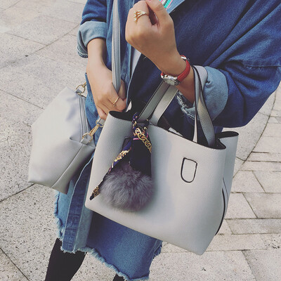 Female Shoulder Bag Girls Messenger bag Casual Women Bag Litchi Pattern Soft PU Leather Women Handbag Two Pieces
Female Shoulder Bag Girls Messenger bag Casual Women Bag Litchi Pattern Soft PU Leather Women Handbag Two Pieces