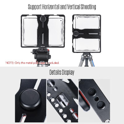 Ulanzi U-PAD Metal Video Cage Mount Vlog Filmmaking Rig for iPad 79-97inch Size with Cold Shoe Mounts for Microphone LED Video
Ulanzi U-PAD Metal Video Cage Mount Vlog Filmmaking Rig for iPad 79-97inch Size with Cold Shoe Mounts for Microphone LED Video
