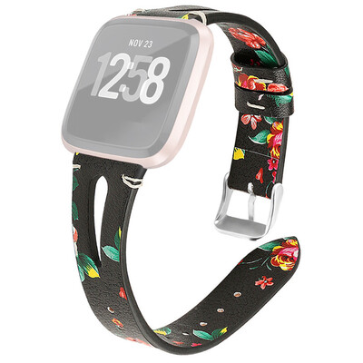 〖Follure〗Floral Print Leather Wrist Watch Strap Band Watch Film For Fitbit versa Lite
〖Follure〗Floral Print Leather Wrist Watch Strap Band Watch Film For Fitbit versa Lite