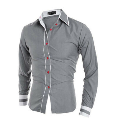 Fashion Mens Luxury Casual Stylish Slim Fit Long Sleeve Casual Dress Shirts blusa plus size
Fashion Mens Luxury Casual Stylish Slim Fit Long Sleeve Casual Dress Shirts blusa plus size