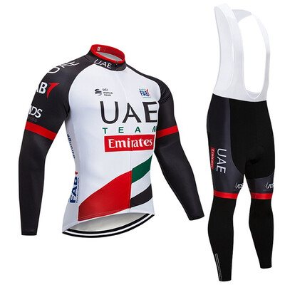 Cycling jersey 2018 pro team UAE winter thermal fleece cycling clothing set ropa ciclismo invierno bike jersey bib pants kit
Cycling jersey 2018 pro team UAE winter thermal fleece cycling clothing set ropa ciclismo invierno bike jersey bib pants kit