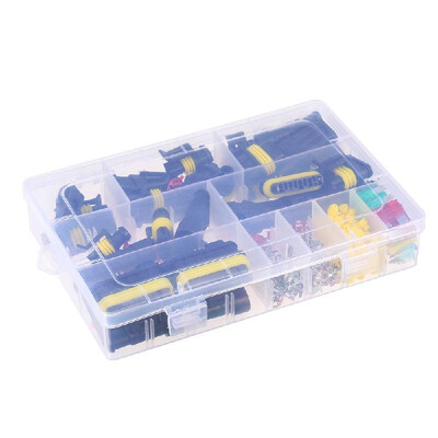 240pcs Waterproof Electrical Wire Connector Terminals Automotive Mini Blade Fuses Kit for Motorcycle Scooter Car Truck Marine Boat
240pcs Waterproof Electrical Wire Connector Terminals Automotive Mini Blade Fuses Kit for Motorcycle Scooter Car Truck Marine Boat