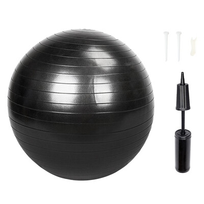 Ktaxon 65cm Yoga Exercise Ball Gym Pilates Balance Fitness Air Pump Anti-Burst Black
Ktaxon 65cm Yoga Exercise Ball Gym Pilates Balance Fitness Air Pump Anti-Burst Black