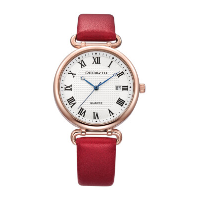 Interstate special for REBIRTH Lipofu RE066 quartz waterproof belt watch ladies watch
Interstate special for REBIRTH Lipofu RE066 quartz waterproof belt watch ladies watch