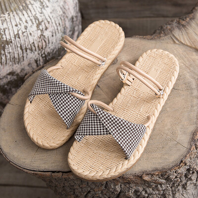 Gentle flat sandals female fairy wind Joker student pregnant women wear slippers outside ins tide
Gentle flat sandals female fairy wind Joker student pregnant women wear slippers outside ins tide