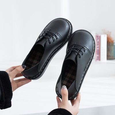British low-heeled Martin shoes big-headed dolls round-headed single shoes Japanese Yufeng leather shoes womens thick soles
British low-heeled Martin shoes big-headed dolls round-headed single shoes Japanese Yufeng leather shoes womens thick soles
