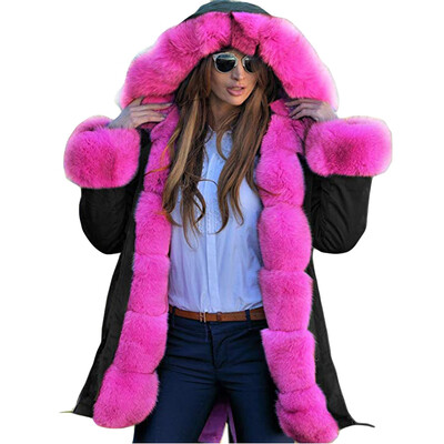 Toponeto Womens Faux Fur Winter Jacket Parka Hooded Coat Fishtail Long Sleeves Overcoat
Toponeto Womens Faux Fur Winter Jacket Parka Hooded Coat Fishtail Long Sleeves Overcoat