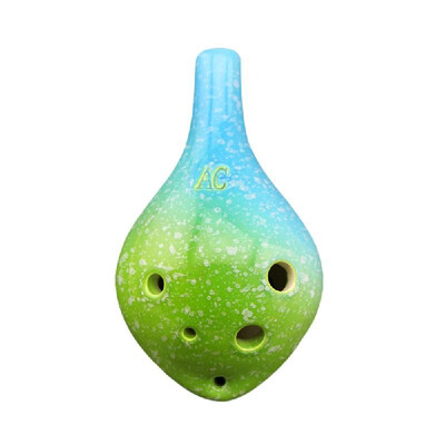 6 Holes Ceramic Ocarina Alto C Wine Bottle Style Musical Instrument with Lanyard Music Score For Music Lover&Learner
6 Holes Ceramic Ocarina Alto C Wine Bottle Style Musical Instrument with Lanyard Music Score For Music Lover&Learner