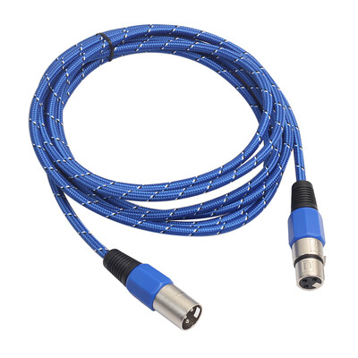 Weaving 3 Pin XLR Microphone Cable Male to Female Audio Extension Cord
Weaving 3 Pin XLR Microphone Cable Male to Female Audio Extension Cord