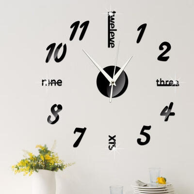 Modern Large 3D Mirror Surface Wall Clock Sticker Home Office Room DIY Decor Hot
Modern Large 3D Mirror Surface Wall Clock Sticker Home Office Room DIY Decor Hot