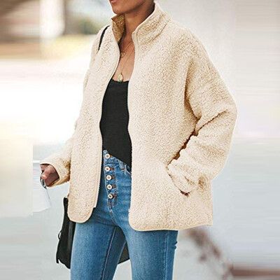 Toponeto Womens Oversized Jacket Zip Up Fuzzy Fleece Winter Coat Pockets Baggy Outwear
Toponeto Womens Oversized Jacket Zip Up Fuzzy Fleece Winter Coat Pockets Baggy Outwear
