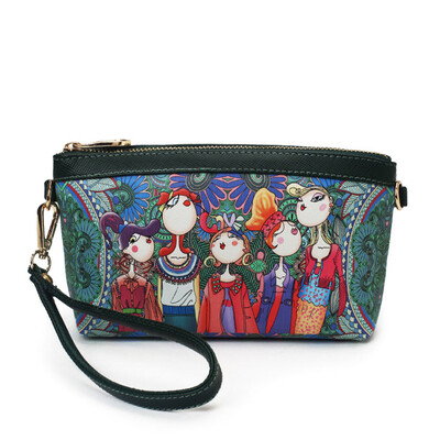 New Fashion Women Clutch Bag Korean Version Of The Forest Series Handbags Portable Toilery bag
New Fashion Women Clutch Bag Korean Version Of The Forest Series Handbags Portable Toilery bag