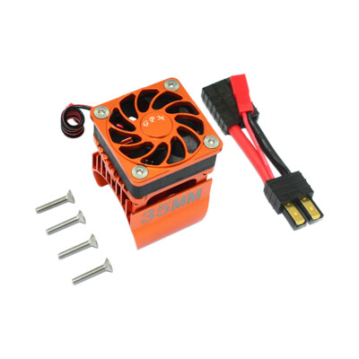 Tailored Aluminum Motor Radiator With Cooling Fan For Traxxas TRX-4 RC Car 540 Motor
Tailored Aluminum Motor Radiator With Cooling Fan For Traxxas TRX-4 RC Car 540 Motor