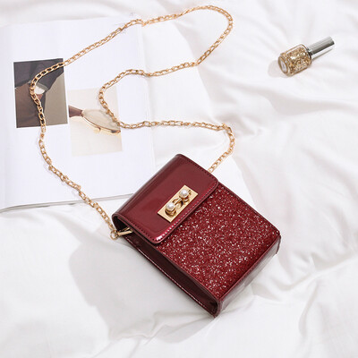 Net red small bag female 2019 new wave fashion sequins mini mobile phone bag Korean version of the chain diagonal cross package small square bag
Net red small bag female 2019 new wave fashion sequins mini mobile phone bag Korean version of the chain diagonal cross package small square bag