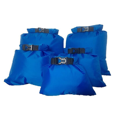 5 Pcs Waterproof Bag Set Storage Dry Bag Set for Skating Camping Boating Sailing Surfing Fishing
5 Pcs Waterproof Bag Set Storage Dry Bag Set for Skating Camping Boating Sailing Surfing Fishing