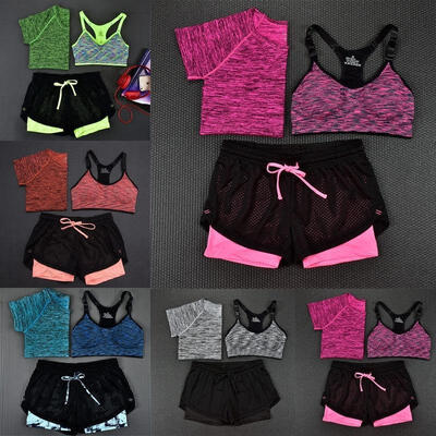Women Yoga Tops Seamless Bra Shorts Leggings Set Gym Workout Sports Wear UK
Women Yoga Tops Seamless Bra Shorts Leggings Set Gym Workout Sports Wear UK
