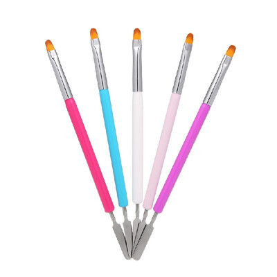 SOCHEAL Round Poly Gel Brush & Picker Dual-Ended UV Gel Acrylic Nail Brushes Manicure Pen Nail Extension Tool
SOCHEAL Round Poly Gel Brush & Picker Dual-Ended UV Gel Acrylic Nail Brushes Manicure Pen Nail Extension Tool