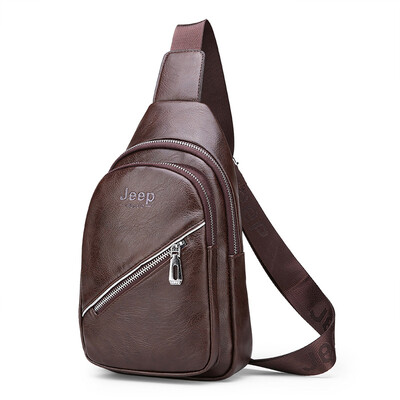 Jeep chest bag Messenger bag male student shoulder bag casual tide brand sports small backpack men bag Korean version
Jeep chest bag Messenger bag male student shoulder bag casual tide brand sports small backpack men bag Korean version