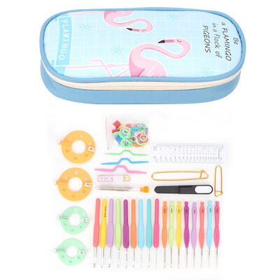 Greensen DIY Craft Knitting Stitches Needles Pins Kit Crochet Hook Marker Tape Measure Sewing Accessory
Greensen DIY Craft Knitting Stitches Needles Pins Kit Crochet Hook Marker Tape Measure Sewing Accessory