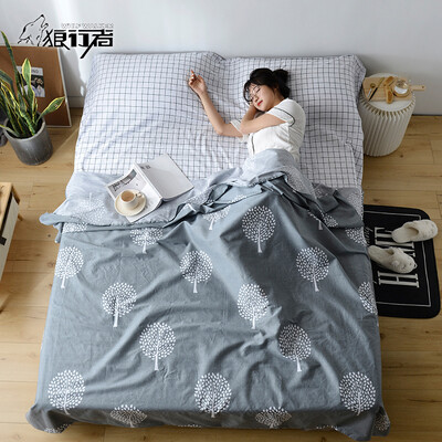 Wolf walker dirty sleeping bag cotton portable travel tourist hotel hotel anti-dirty sheets adult indoor happiness tree 180230cm LXZ-2033
Wolf walker dirty sleeping bag cotton portable travel tourist hotel hotel anti-dirty sheets adult indoor happiness tree 180230cm LXZ-2033