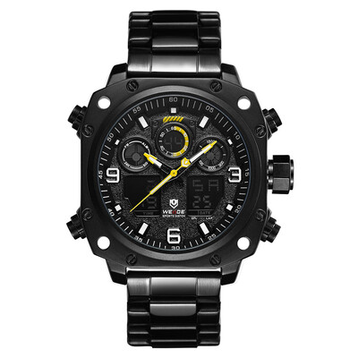 WEIDE WH7303 Quartz Digital Electronic Watch Dual Time Alarm Calendar Stopwatch 3ATM Waterproof Timer Business Men Fashion Casual
WEIDE WH7303 Quartz Digital Electronic Watch Dual Time Alarm Calendar Stopwatch 3ATM Waterproof Timer Business Men Fashion Casual