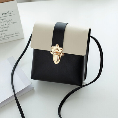 Tailored Fashion Women Leather Plug Lock Hit Color Shoulder Bags Messenger Bag Coin Bag
Tailored Fashion Women Leather Plug Lock Hit Color Shoulder Bags Messenger Bag Coin Bag