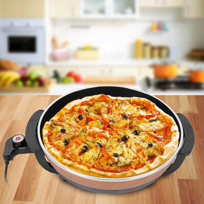 Greensen 1500W Multifunctional Non-stick Frying Pizza Pan Electric Heating Skillet with Lid
Greensen 1500W Multifunctional Non-stick Frying Pizza Pan Electric Heating Skillet with Lid