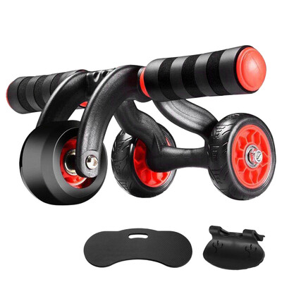 4 Wheels Ab Roller Wheel Automatic Rebound Workout Roller Wheel Exercise Fitness Equipment Abdominal Roller
4 Wheels Ab Roller Wheel Automatic Rebound Workout Roller Wheel Exercise Fitness Equipment Abdominal Roller