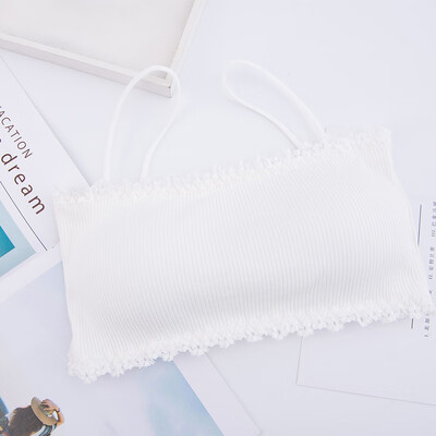 Rear Three-Breasted Sling Thread Tube Top Solid Color Thin Shoulder Strap Padded Tube Top
Rear Three-Breasted Sling Thread Tube Top Solid Color Thin Shoulder Strap Padded Tube Top