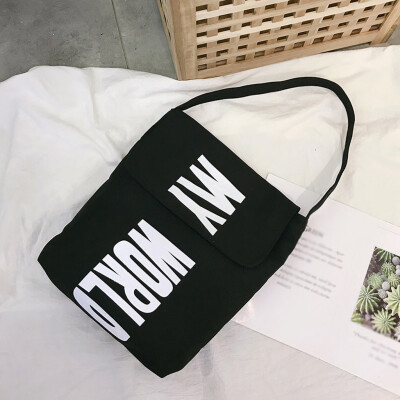 Tailored Fashion Lady Street Wild Large Capacity Canvas Letter Shoulder Bag Handbag
Tailored Fashion Lady Street Wild Large Capacity Canvas Letter Shoulder Bag Handbag