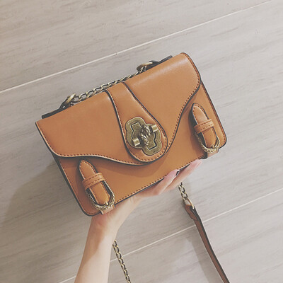 Womens Lock Bag 2017 Europe&The United States Fashion Flap Chain Bags Shoulder Messenger Bag
Womens Lock Bag 2017 Europe&The United States Fashion Flap Chain Bags Shoulder Messenger Bag