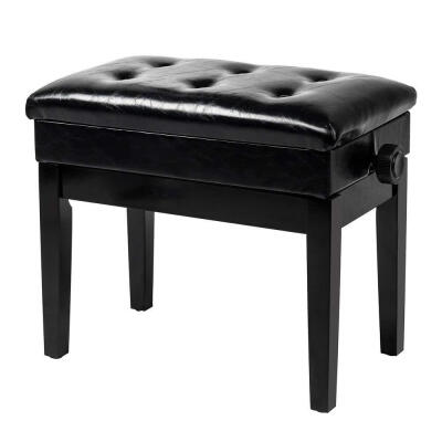 Adjustable Wooden Piano Bench Stool with Sheet Music storage Premium PU Leather Padded Cushion Keyboard SeatBlack
Adjustable Wooden Piano Bench Stool with Sheet Music storage Premium PU Leather Padded Cushion Keyboard SeatBlack