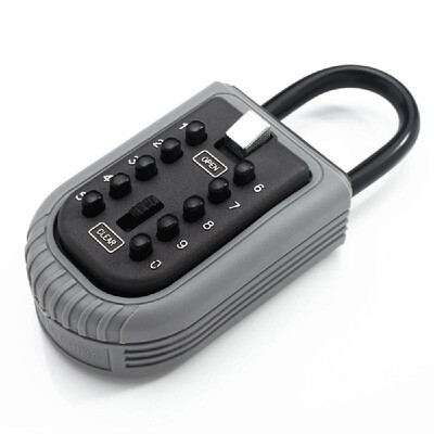 Wall Hanging Outdoor Key Storage Lock Box 10-Digit Push-Button Combination Password Key Safe Box Resettable Code Key Holder Hider
Wall Hanging Outdoor Key Storage Lock Box 10-Digit Push-Button Combination Password Key Safe Box Resettable Code Key Holder Hider