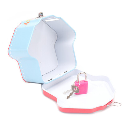 Piggy Bank Cute Little House Coin Bank Box Tinplate Storage Box for Children Random
Piggy Bank Cute Little House Coin Bank Box Tinplate Storage Box for Children Random