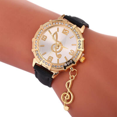 2019 Women Luxury Watch Music Note Fashion New Design Pendant Clock Leather Band Quartz Wristwatch Lady Female Diamond Watches
2019 Women Luxury Watch Music Note Fashion New Design Pendant Clock Leather Band Quartz Wristwatch Lady Female Diamond Watches