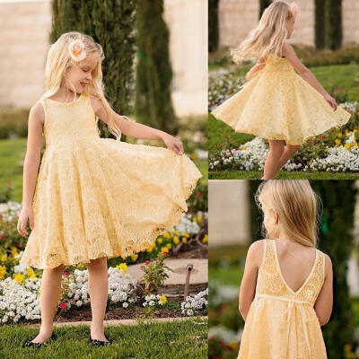Princess Baby Girls Party Dress Lace Summer Sleeveless Casual Dress Sundress 2-11Y
Princess Baby Girls Party Dress Lace Summer Sleeveless Casual Dress Sundress 2-11Y