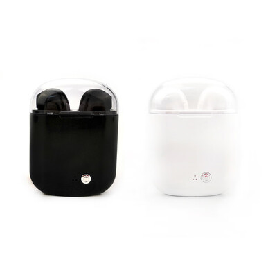 i7S Plus TWS Headphones True Wireless Bluetooth 42EDR Earphone In-ear Stereo Music Headsets Hands-free w Microphone Charging Bo