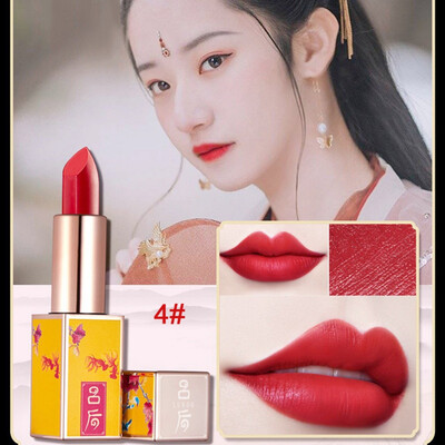 Forbidden City Chinese Style Matte Lipstick Long Lasting Lip Cosmetics Waterproof Lip Stick
Forbidden City Chinese Style Matte Lipstick Long Lasting Lip Cosmetics Waterproof Lip Stick