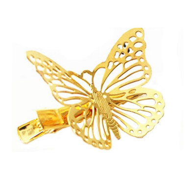 1pcs Golden Butterflies Hair Clips Headdress for Women Hair Accessories Metal Hairpins Barrettes for Girls Headwear
1pcs Golden Butterflies Hair Clips Headdress for Women Hair Accessories Metal Hairpins Barrettes for Girls Headwear