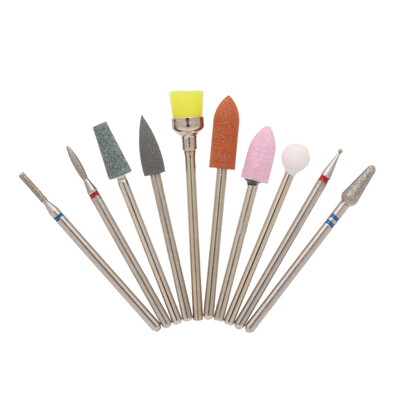 10pcs Nail Drill Bits Cuticle Cleaner Dust Drill Brush Rotary Polishing File Grinding Heads Manicure Pedicure Tools
10pcs Nail Drill Bits Cuticle Cleaner Dust Drill Brush Rotary Polishing File Grinding Heads Manicure Pedicure Tools